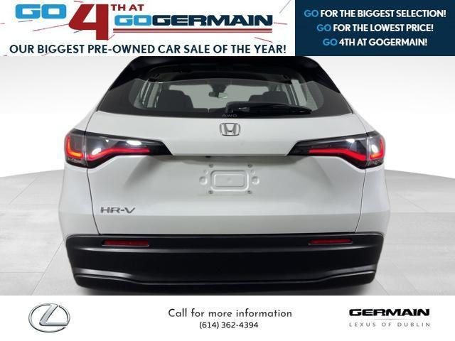 used 2023 Honda HR-V car, priced at $24,744