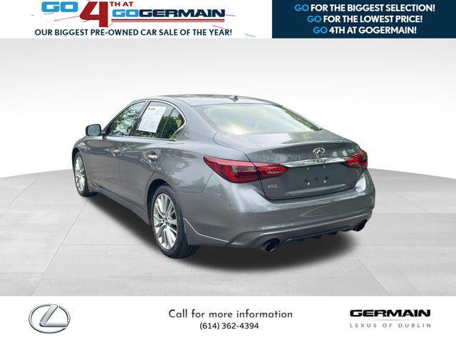 used 2022 INFINITI Q50 car, priced at $29,453