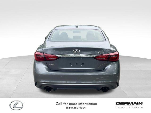 used 2022 INFINITI Q50 car, priced at $30,607