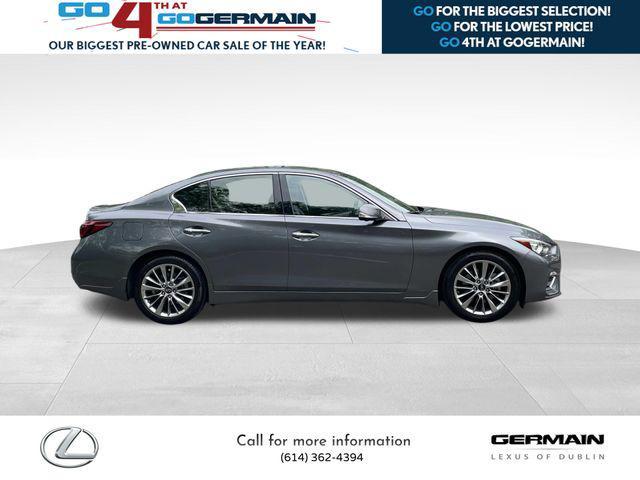 used 2022 INFINITI Q50 car, priced at $29,453