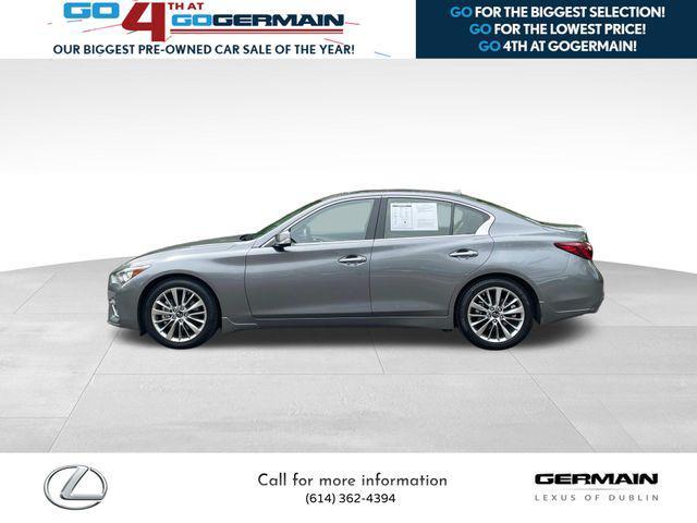 used 2022 INFINITI Q50 car, priced at $29,453