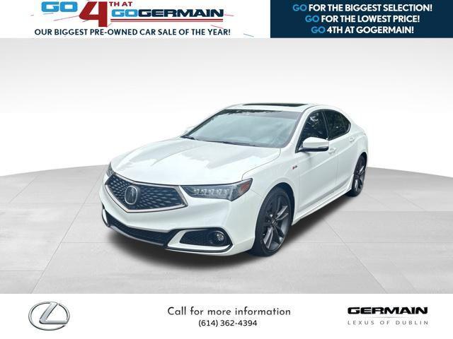 used 2018 Acura TLX car, priced at $25,521