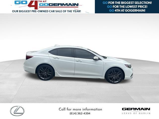 used 2018 Acura TLX car, priced at $25,521