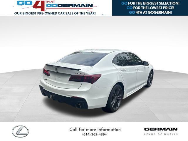 used 2018 Acura TLX car, priced at $25,521