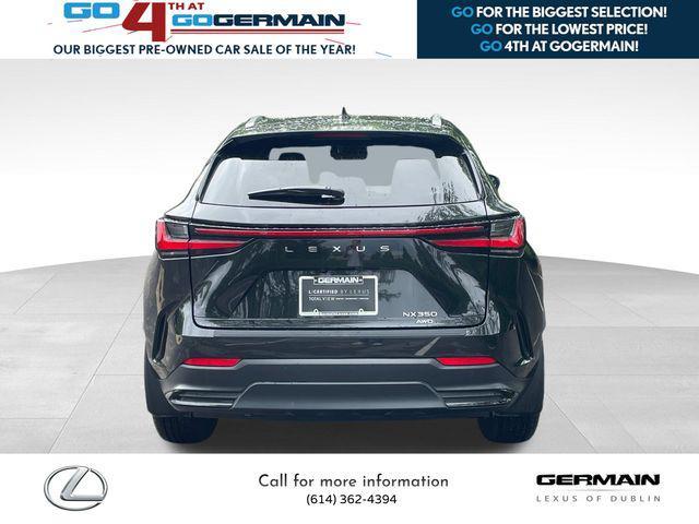 used 2025 Lexus NX 350 car, priced at $45,635