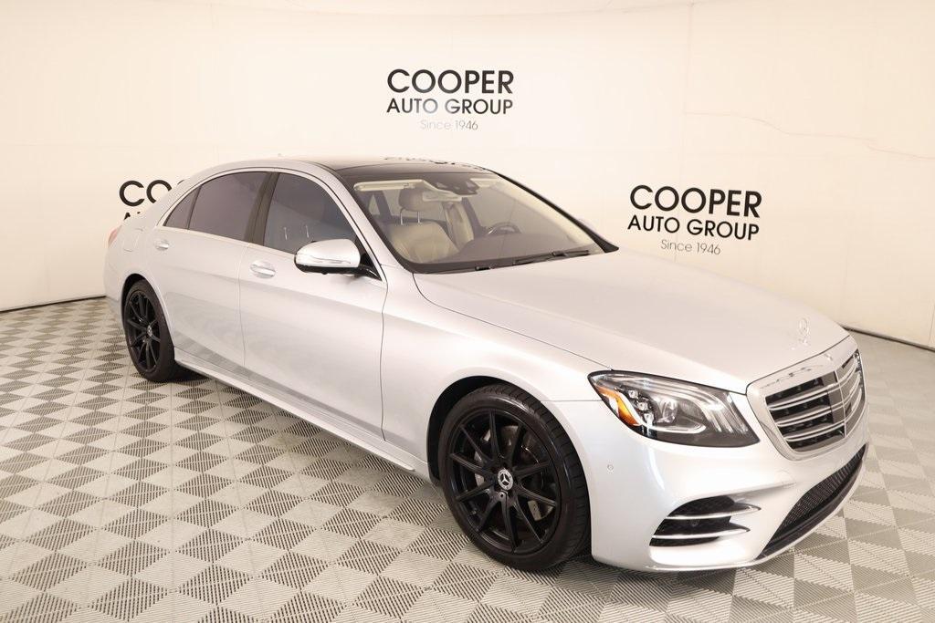 used 2019 Mercedes-Benz S-Class car, priced at $48,746