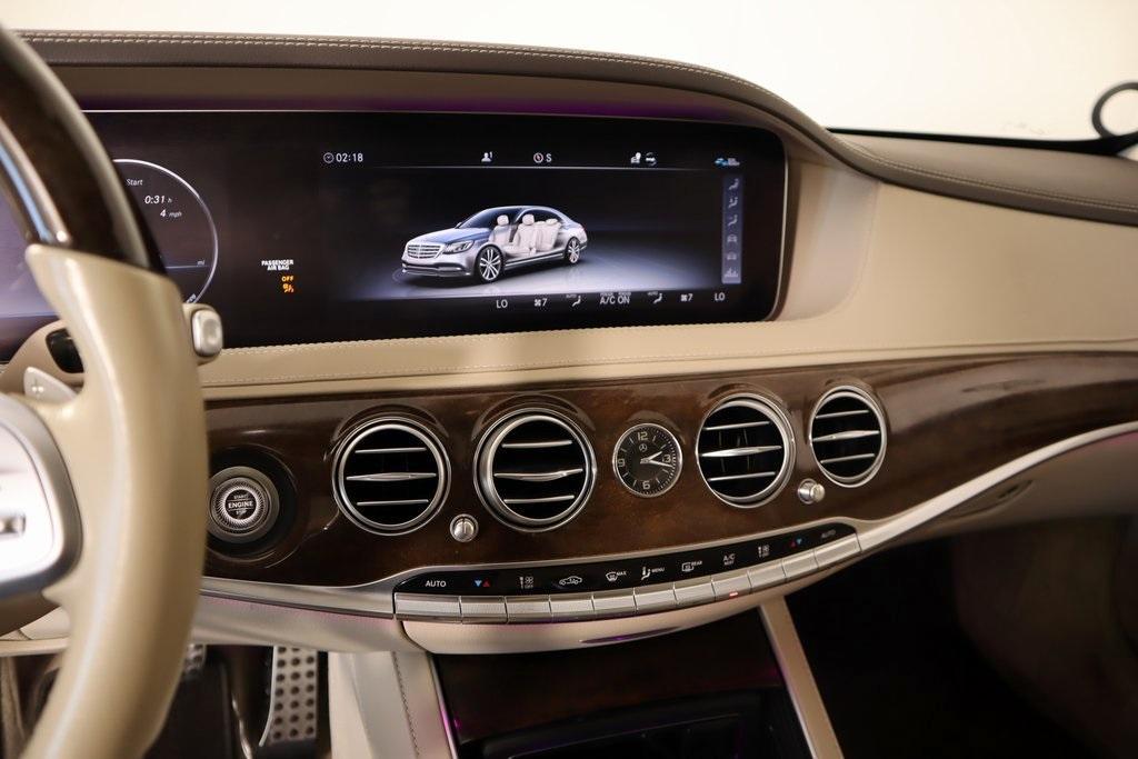 used 2019 Mercedes-Benz S-Class car, priced at $48,746