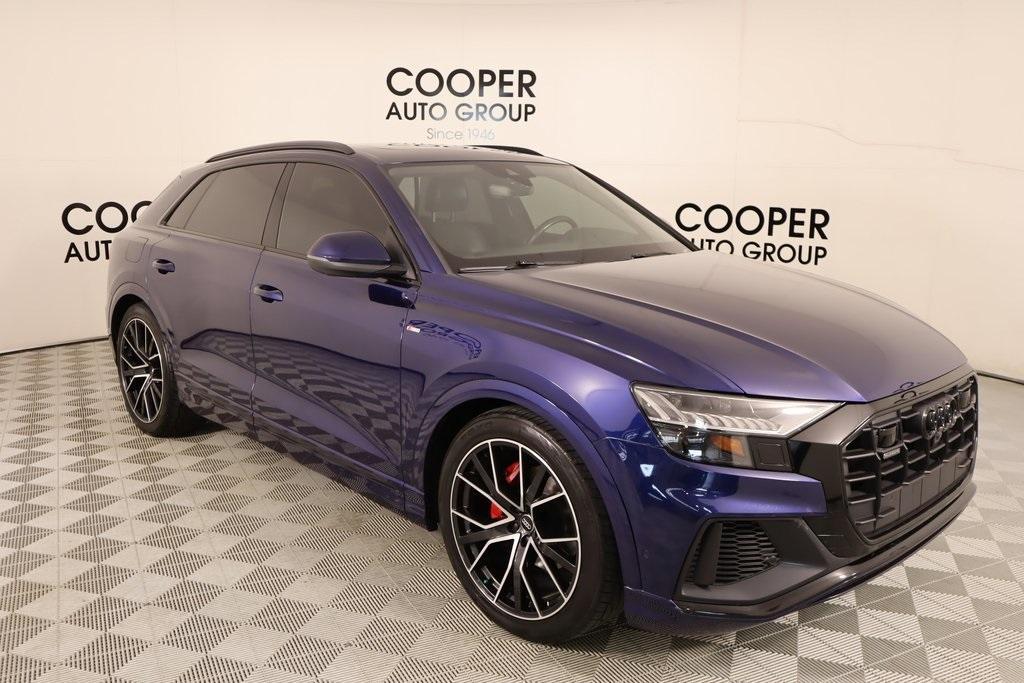 used 2020 Audi Q8 car, priced at $35,275