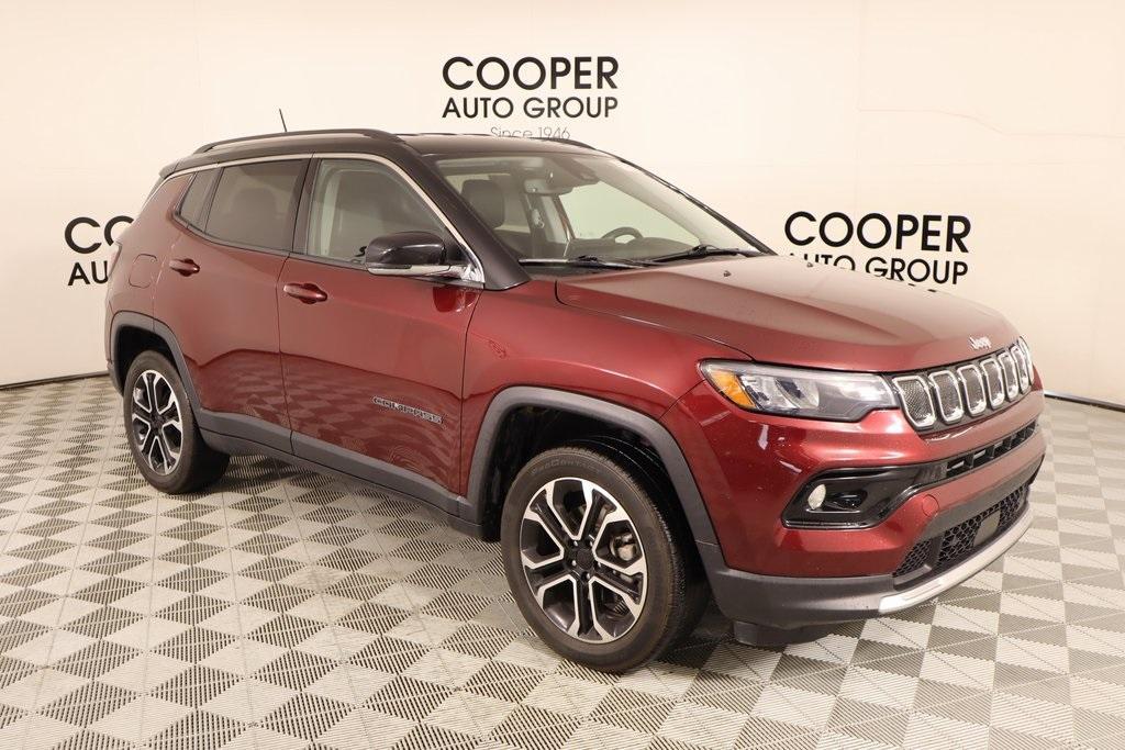 used 2022 Jeep Compass car, priced at $22,699