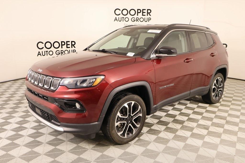 used 2022 Jeep Compass car, priced at $22,699