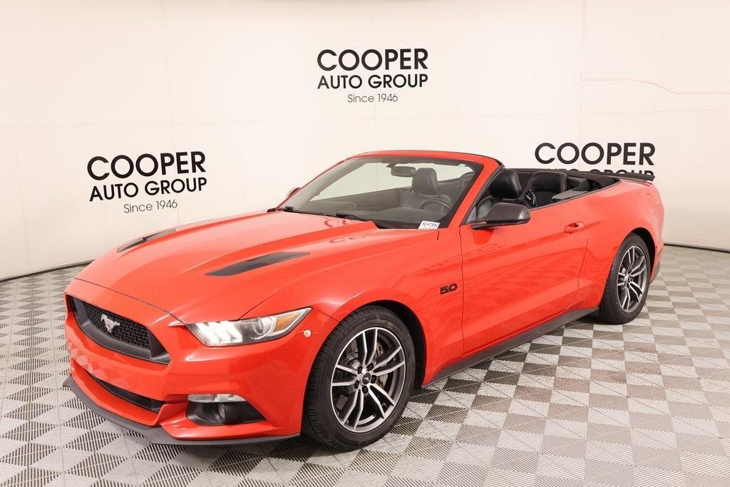 used 2017 Ford Mustang car, priced at $21,576