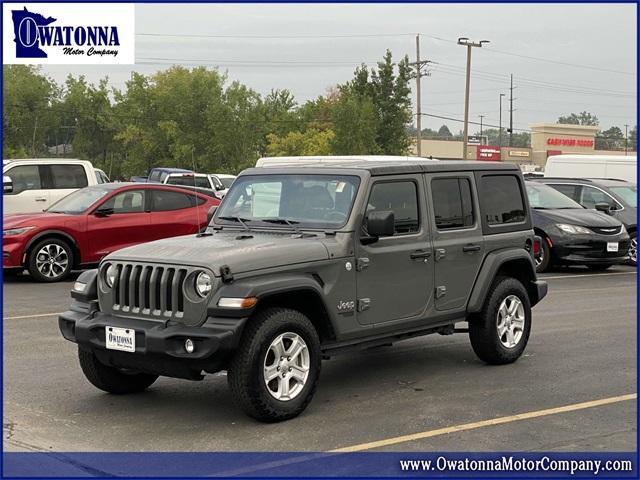 used 2021 Jeep Wrangler Unlimited car, priced at $28,499