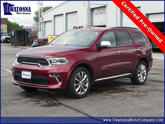 used 2021 Dodge Durango car, priced at $30,999