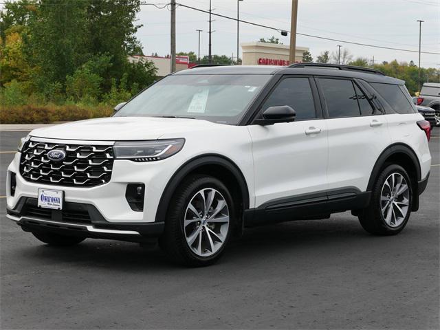 new 2025 Ford Explorer car, priced at $59,999