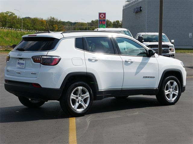 used 2024 Jeep Compass car, priced at $21,999