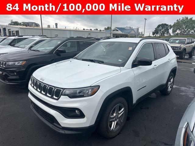 used 2024 Jeep Compass car, priced at $21,999