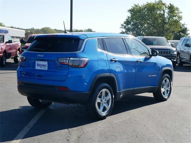 used 2023 Jeep Compass car, priced at $23,999