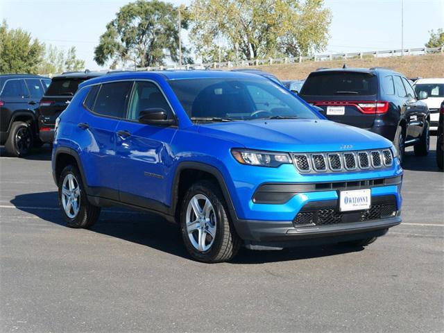 used 2023 Jeep Compass car, priced at $23,999