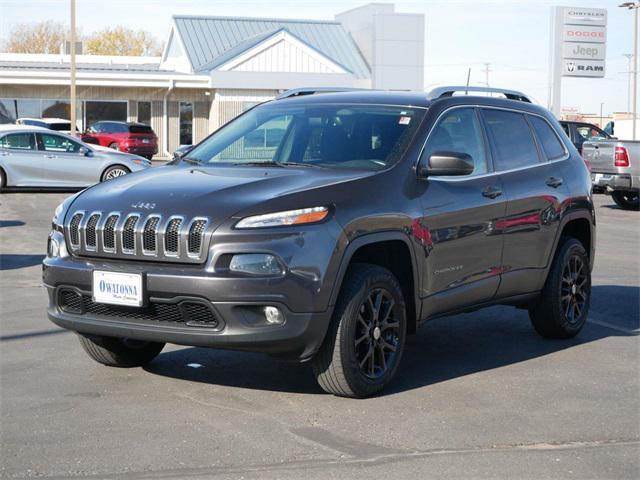 used 2017 Jeep Cherokee car, priced at $15,999