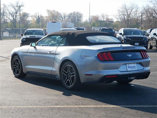 used 2022 Ford Mustang car, priced at $21,999