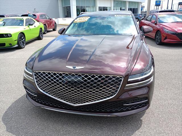 used 2021 Genesis G80 car, priced at $37,999