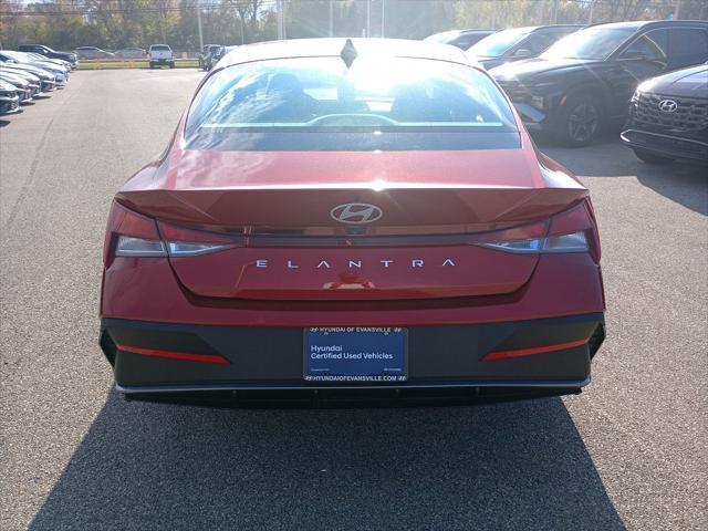 used 2024 Hyundai Elantra car, priced at $20,999