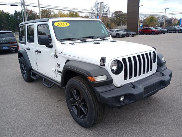 used 2020 Jeep Wrangler Unlimited car, priced at $23,999