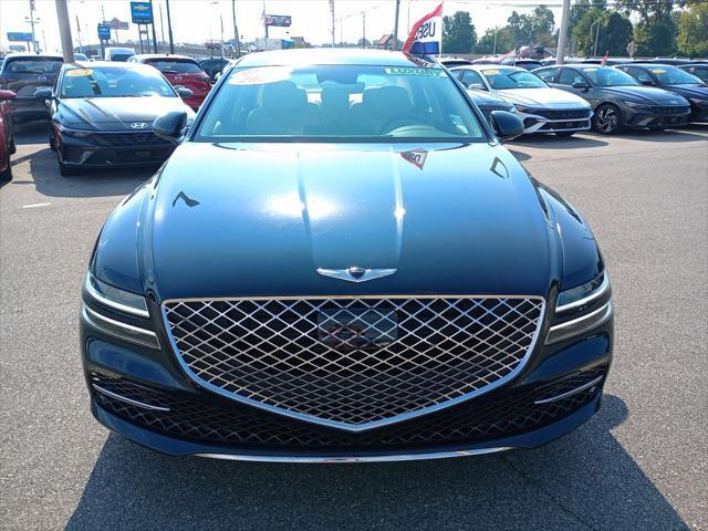 used 2021 Genesis G80 car, priced at $35,999