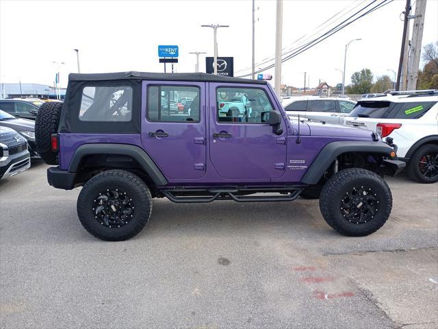 used 2018 Jeep Wrangler JK Unlimited car, priced at $18,999