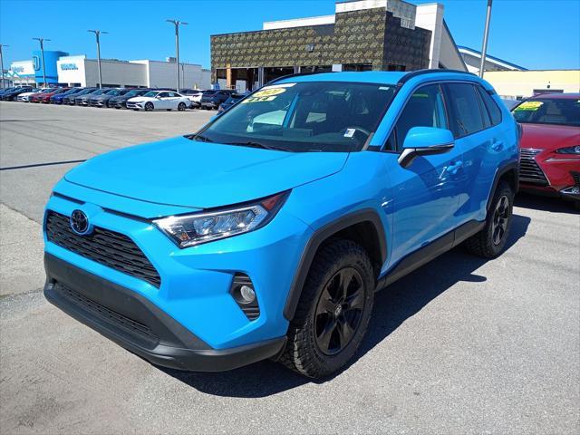 used 2021 Toyota RAV4 car, priced at $26,999