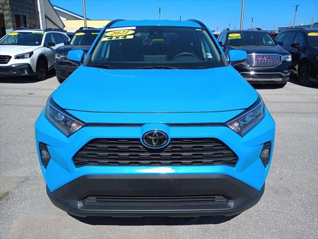 used 2021 Toyota RAV4 car, priced at $26,999