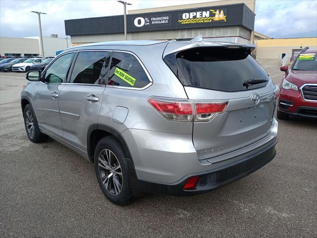 used 2016 Toyota Highlander car, priced at $17,386