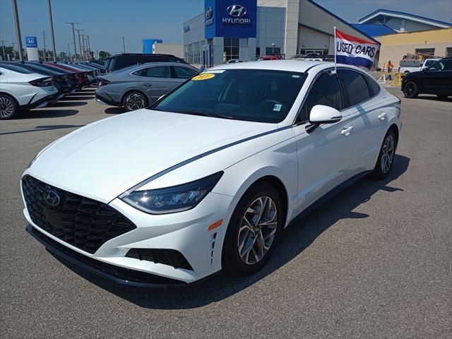 used 2021 Hyundai Sonata car, priced at $22,999