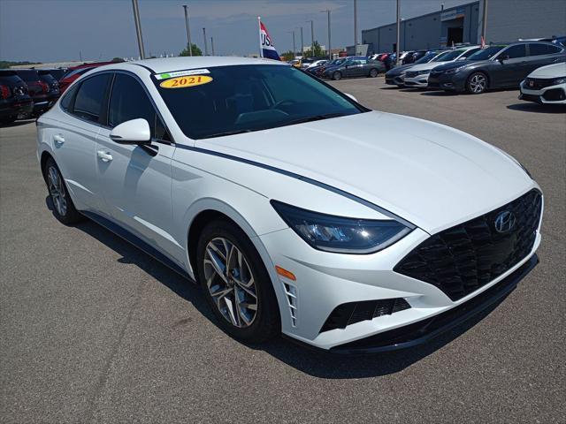 used 2021 Hyundai Sonata car, priced at $22,999