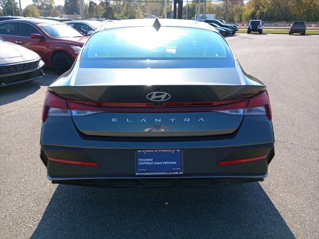 used 2024 Hyundai Elantra car, priced at $21,999