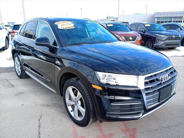 used 2020 Audi Q5 car, priced at $18,999