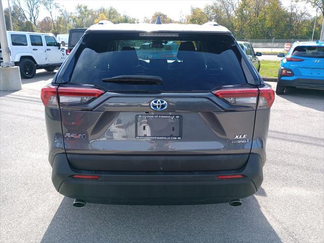 used 2022 Toyota RAV4 Hybrid car, priced at $34,999