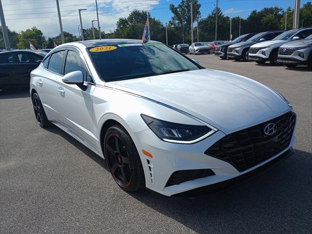 used 2021 Hyundai Sonata car, priced at $19,999