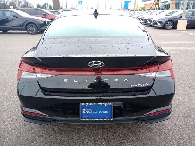 used 2023 Hyundai Elantra HEV car, priced at $22,097