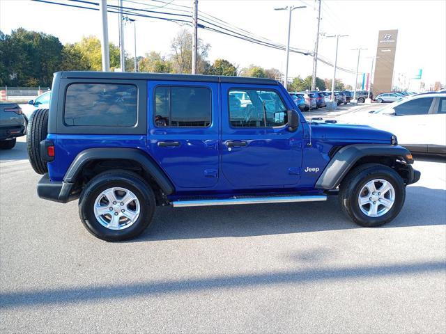 used 2020 Jeep Wrangler Unlimited car, priced at $31,999