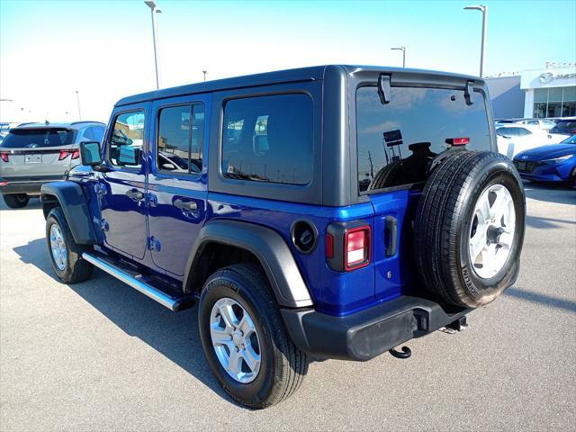 used 2020 Jeep Wrangler Unlimited car, priced at $31,999