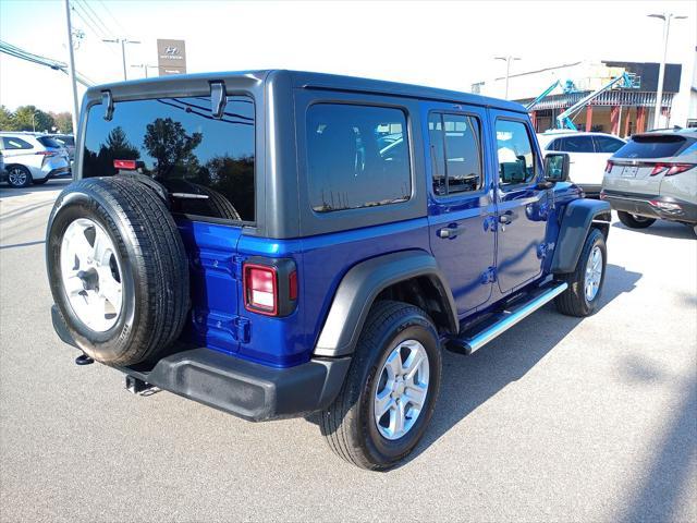 used 2020 Jeep Wrangler Unlimited car, priced at $31,999