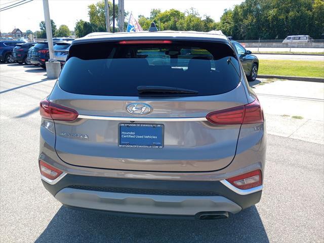 used 2020 Hyundai Santa Fe car, priced at $21,999