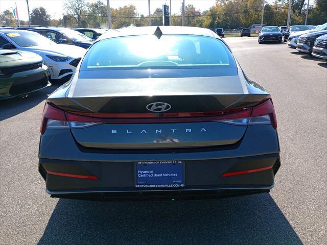 used 2024 Hyundai Elantra car, priced at $18,999