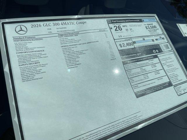 new 2026 Mercedes-Benz GLC 300 car