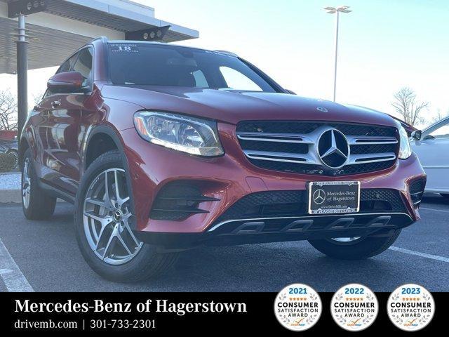 used 2018 Mercedes-Benz GLC 300 car, priced at $23,958