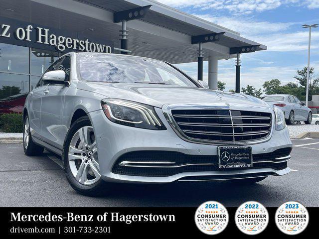 used 2020 Mercedes-Benz S-Class car, priced at $46,998