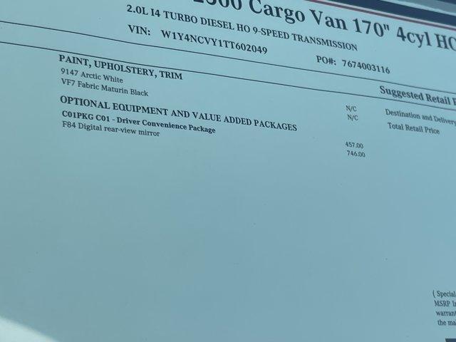 new 2026 Mercedes-Benz Sprinter 2500 car