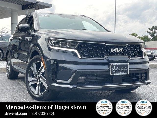 used 2022 Kia Sorento Plug-In Hybrid car, priced at $29,488