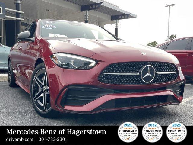 used 2024 Mercedes-Benz C-Class car, priced at $49,978